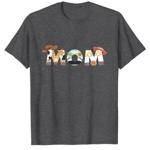 NWT Disney& Pixar’s Toy Story “Mom” Short Sleeve Tee Shirt, Size XL